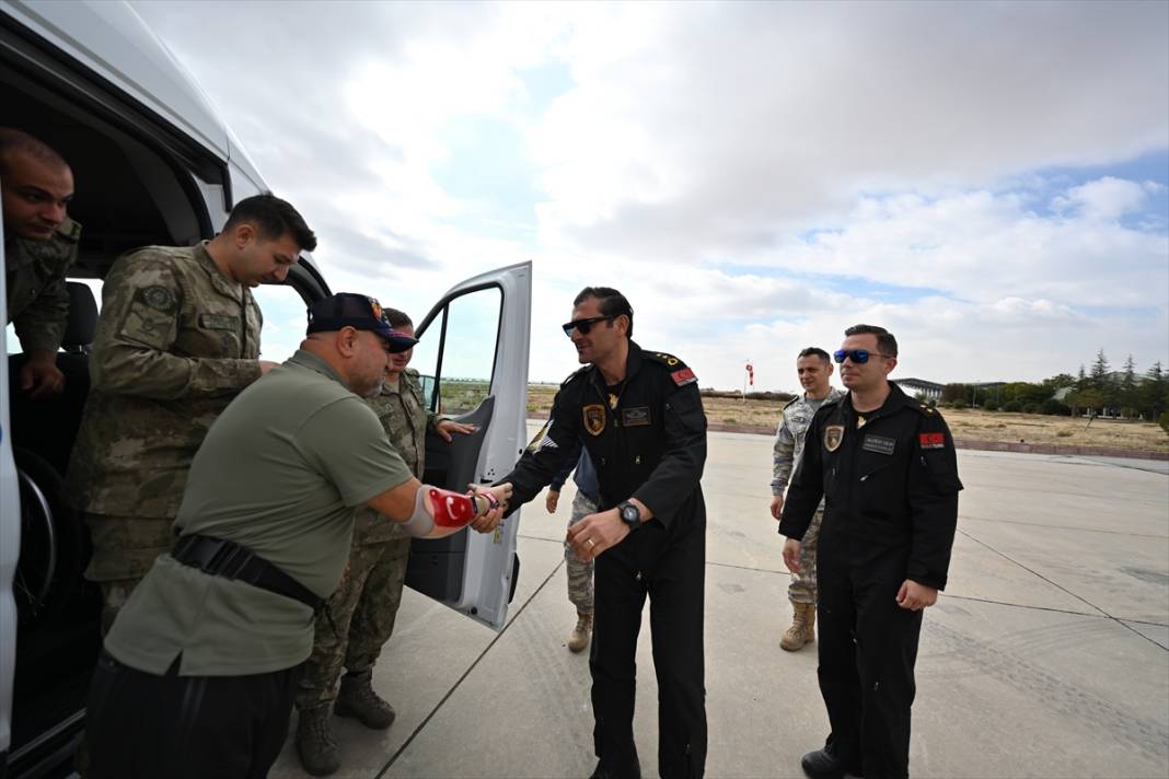 Konya, kahramanları yıldızların gölgesinde ağırladı 5